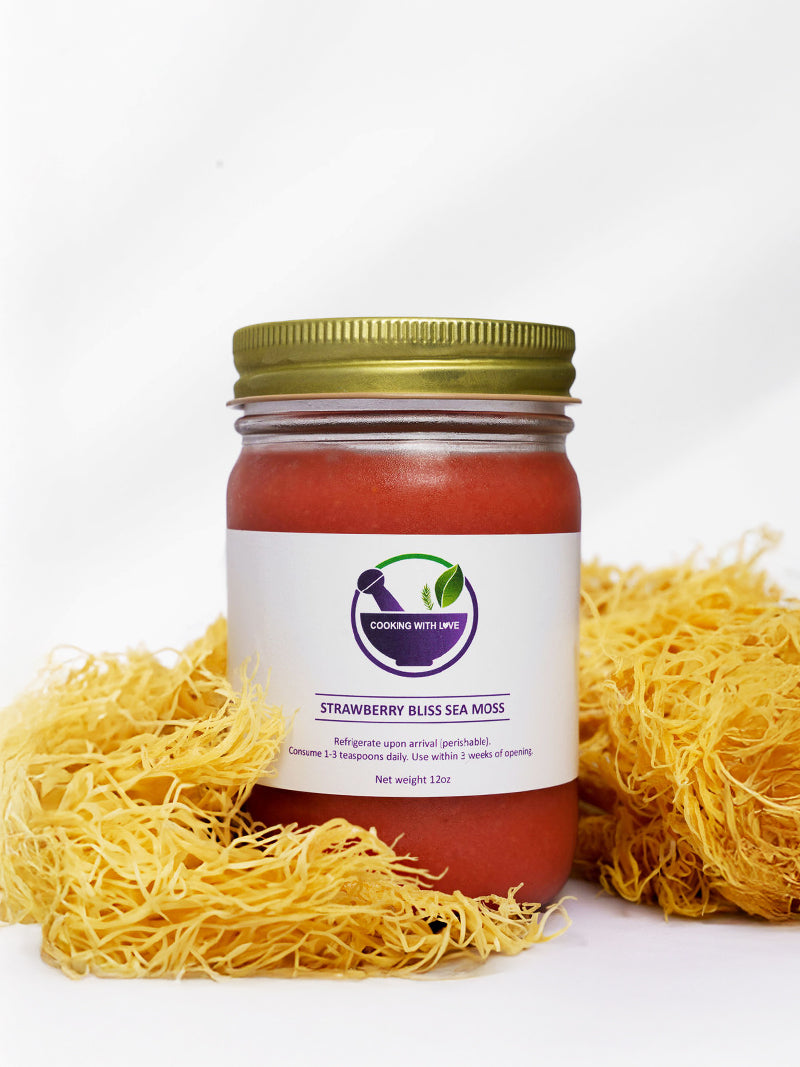 Strawberry Bliss Sea Moss